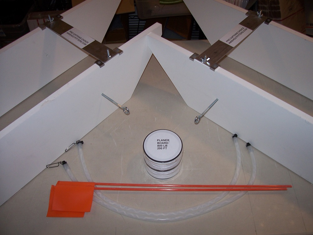 Planer Board Kit 800#/200'